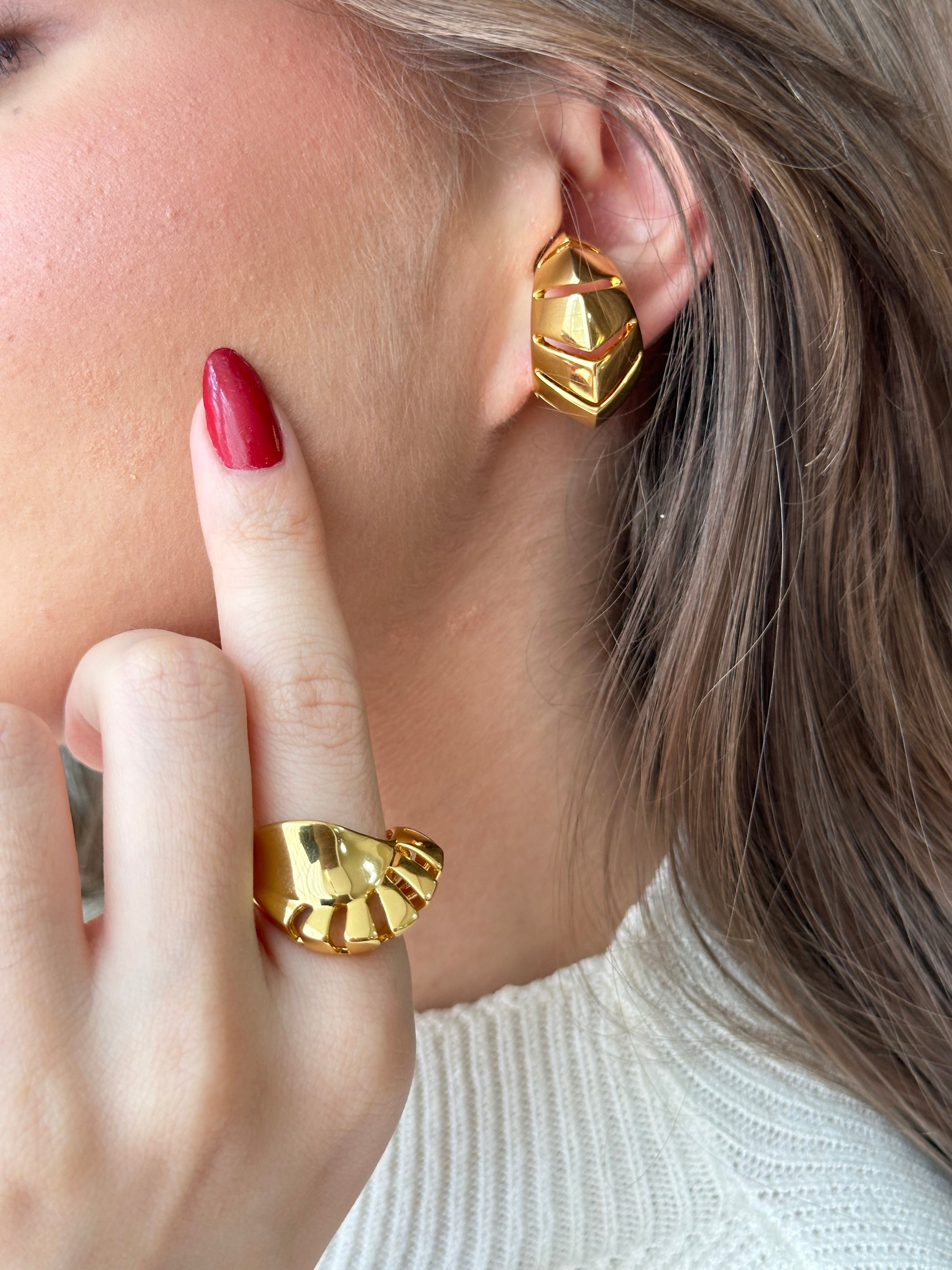 PIERCING IVY DOURADO ANNA PRATA IND