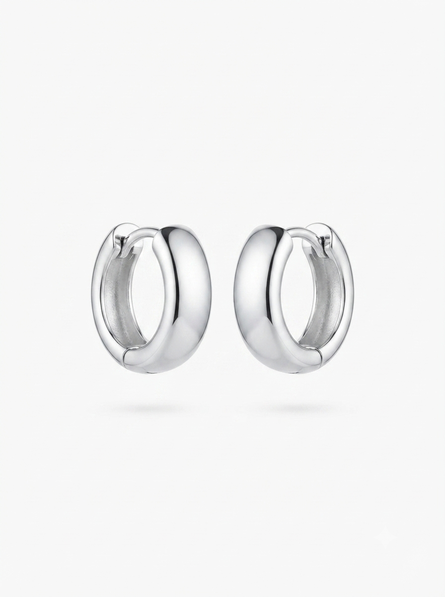 ARGOLA LISA PRATA 925