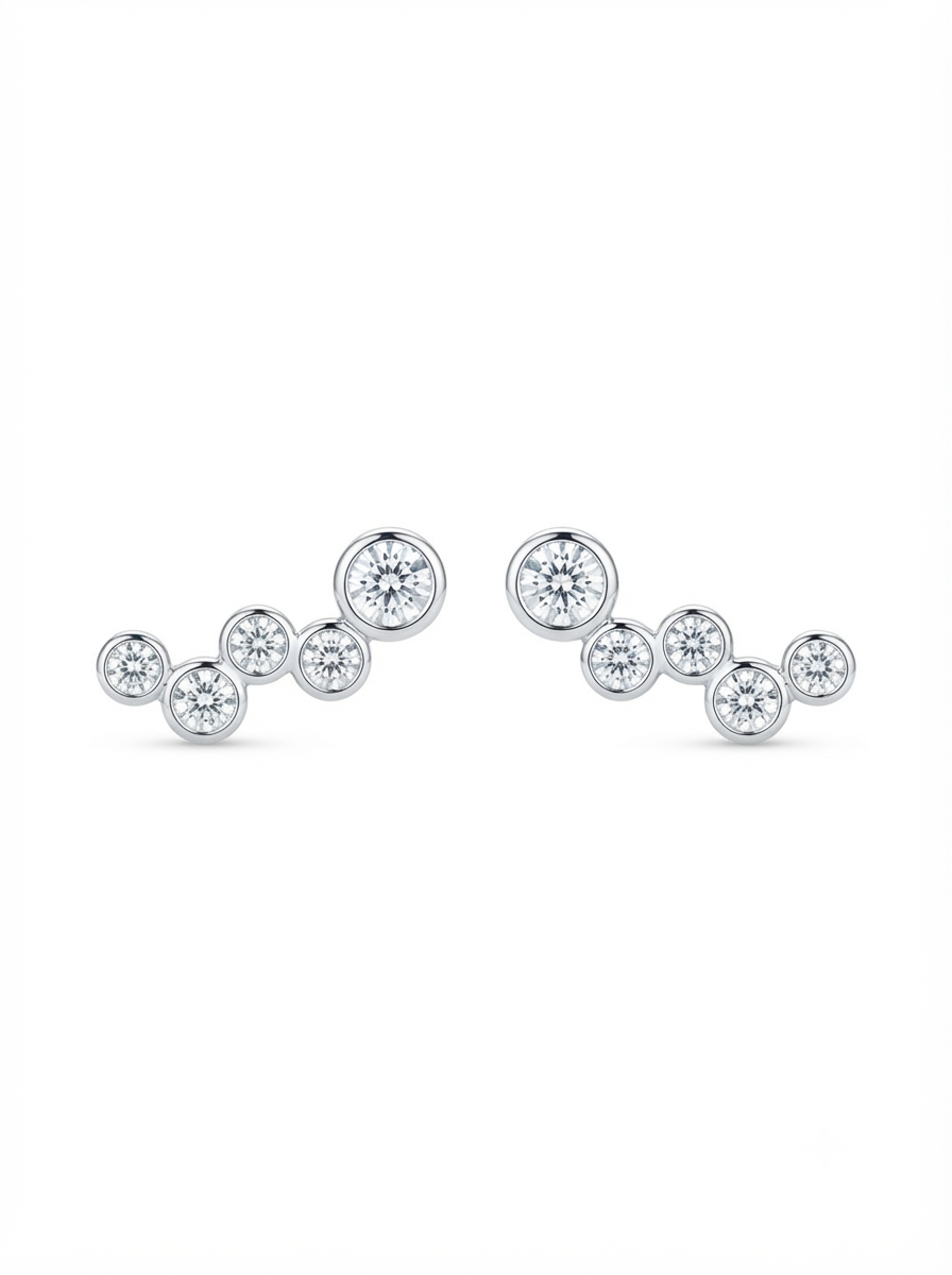 EARCUFF C/ CRAV INGLESA PRATA 925 846395