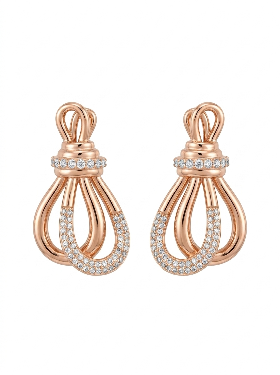 BRINCO VIENESSA HERREIRA BANHO OURO 18k