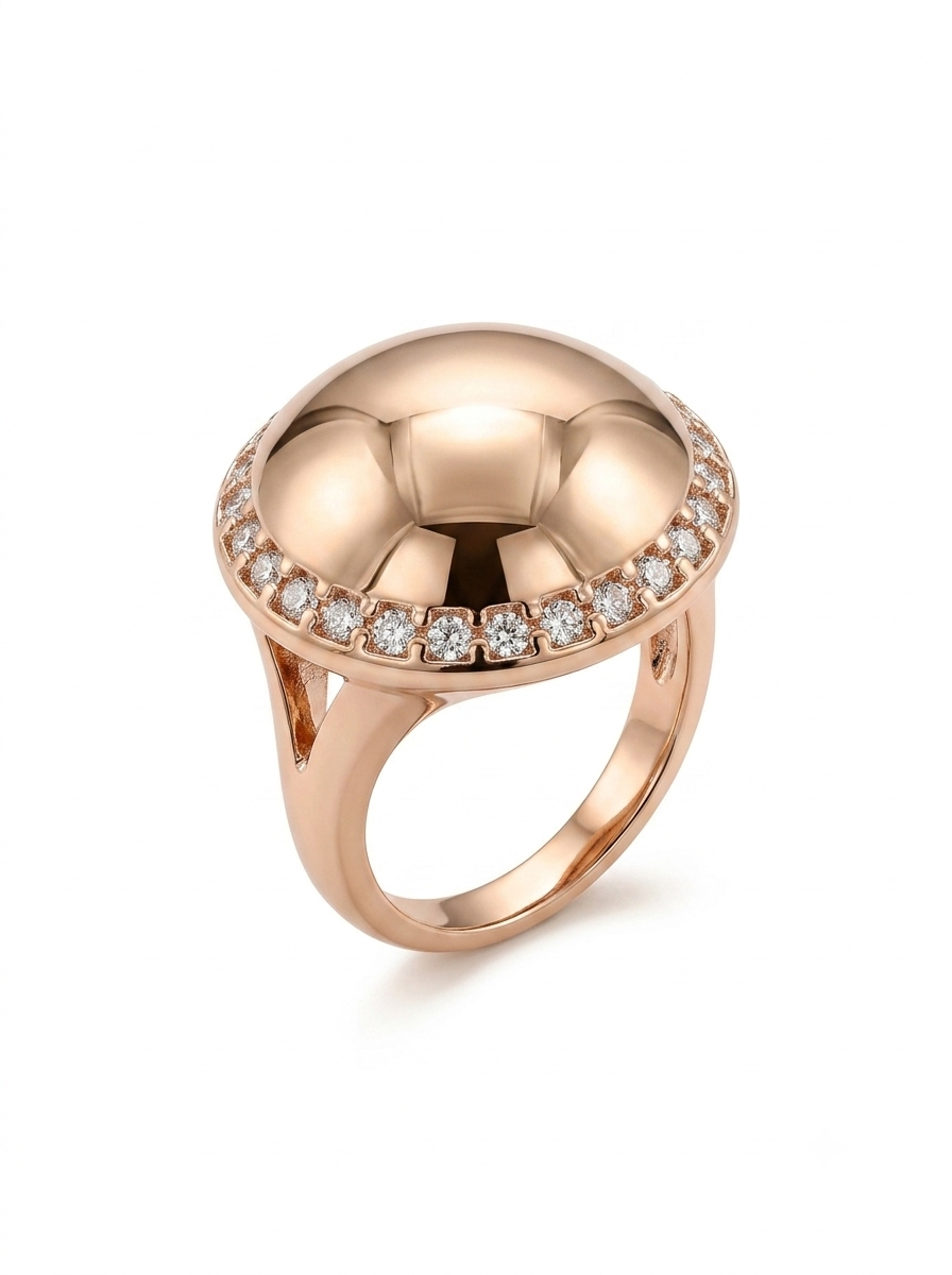 ANEL ROSE BANHO OURO 18K ARO:GG