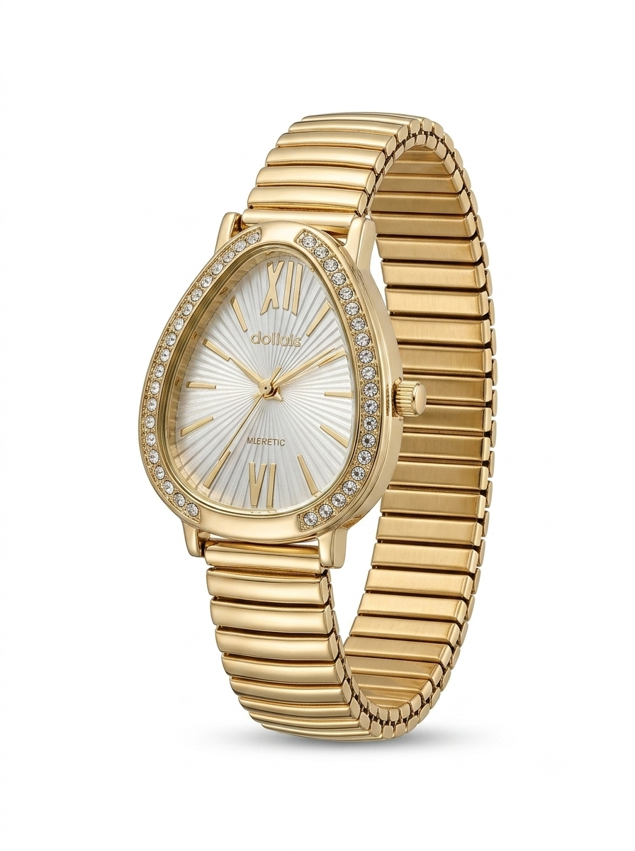 RELOGIO SERPENTE BANHO OURO 18K