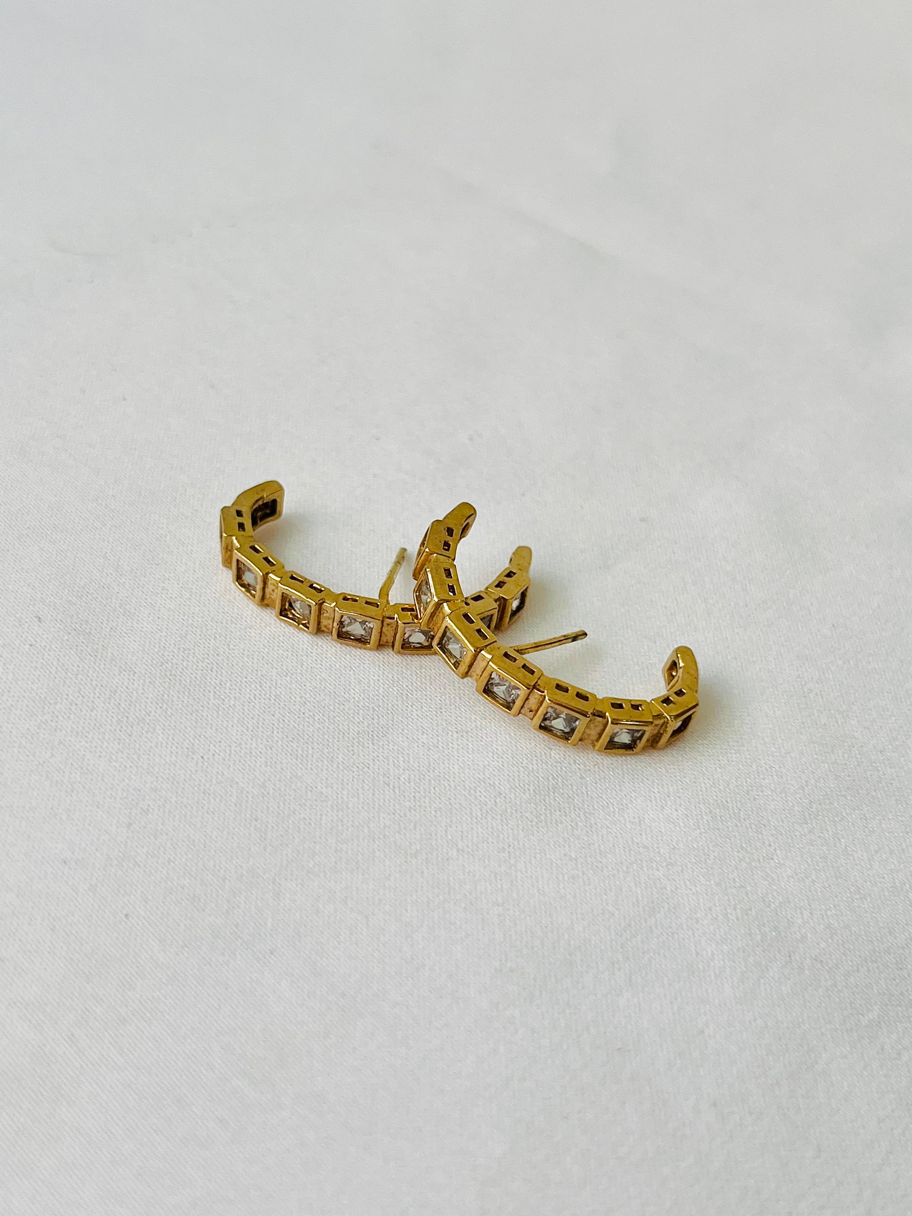 BRINCO PATRICIA BANHO OURO 18k    M TORRES AUTORAL