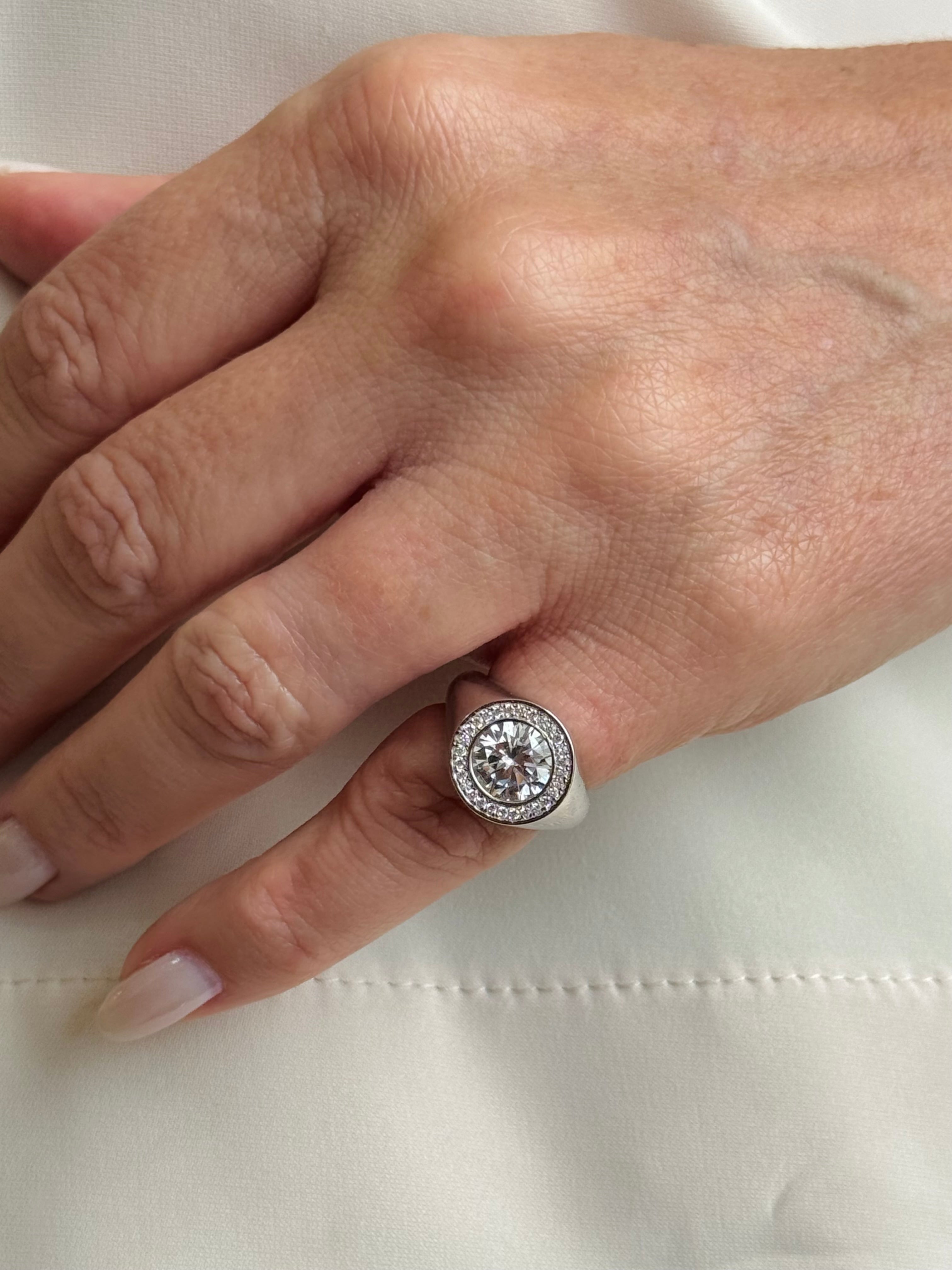 ANEL DE DEDINHO CRAVEJADO PRATA 925 2445 S