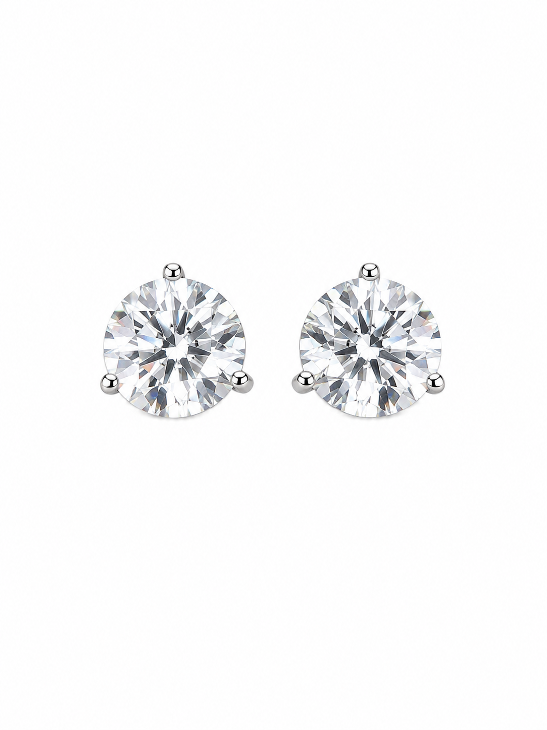 BRINCO MOISSANITE SOLITARIO 10MM 22 S