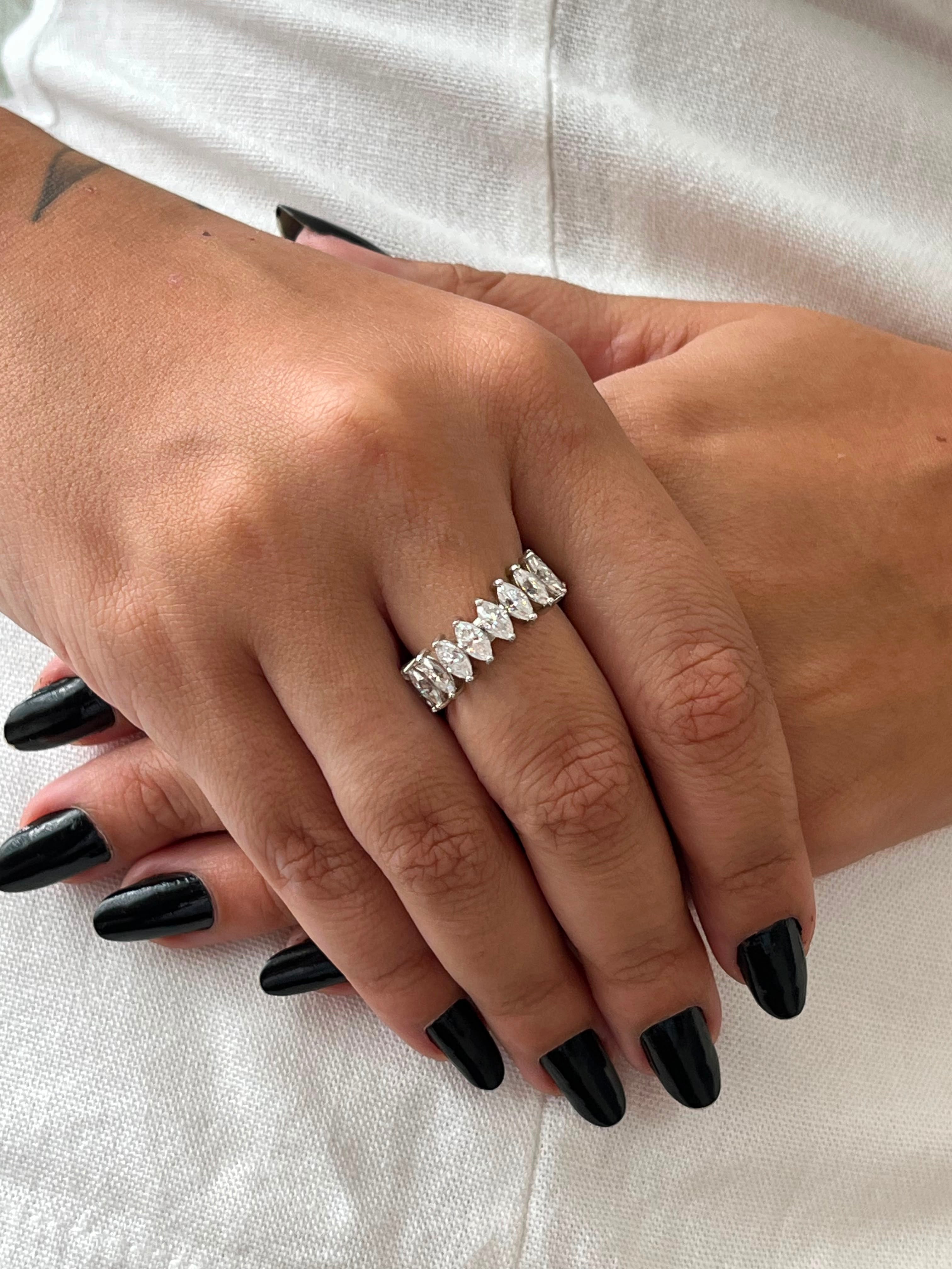 ANEL MOISSANITE NAVETES PRATA 925 ALR ARO:M