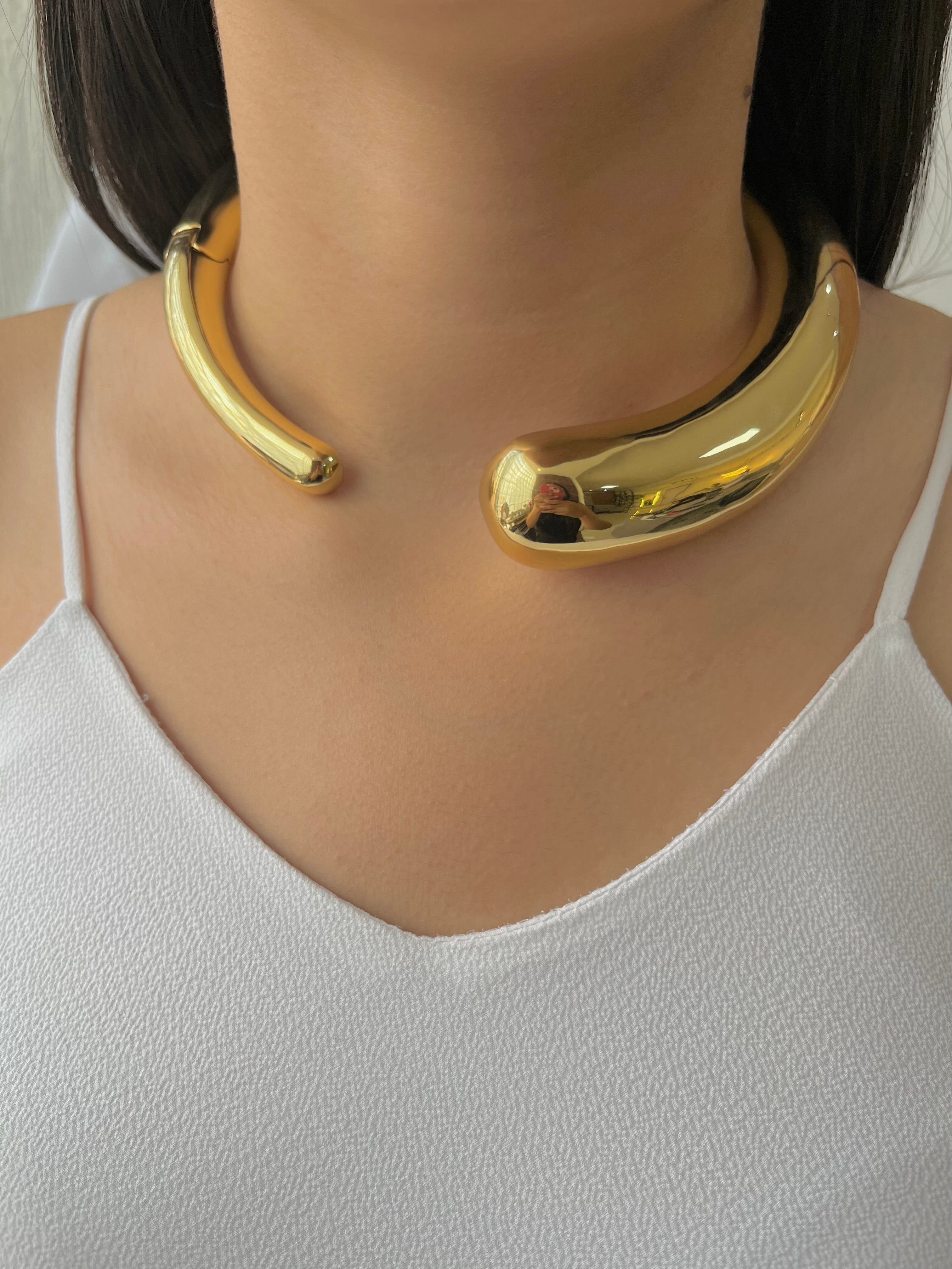 CHOKER CICLO DOURADO IND ANNA PRATA