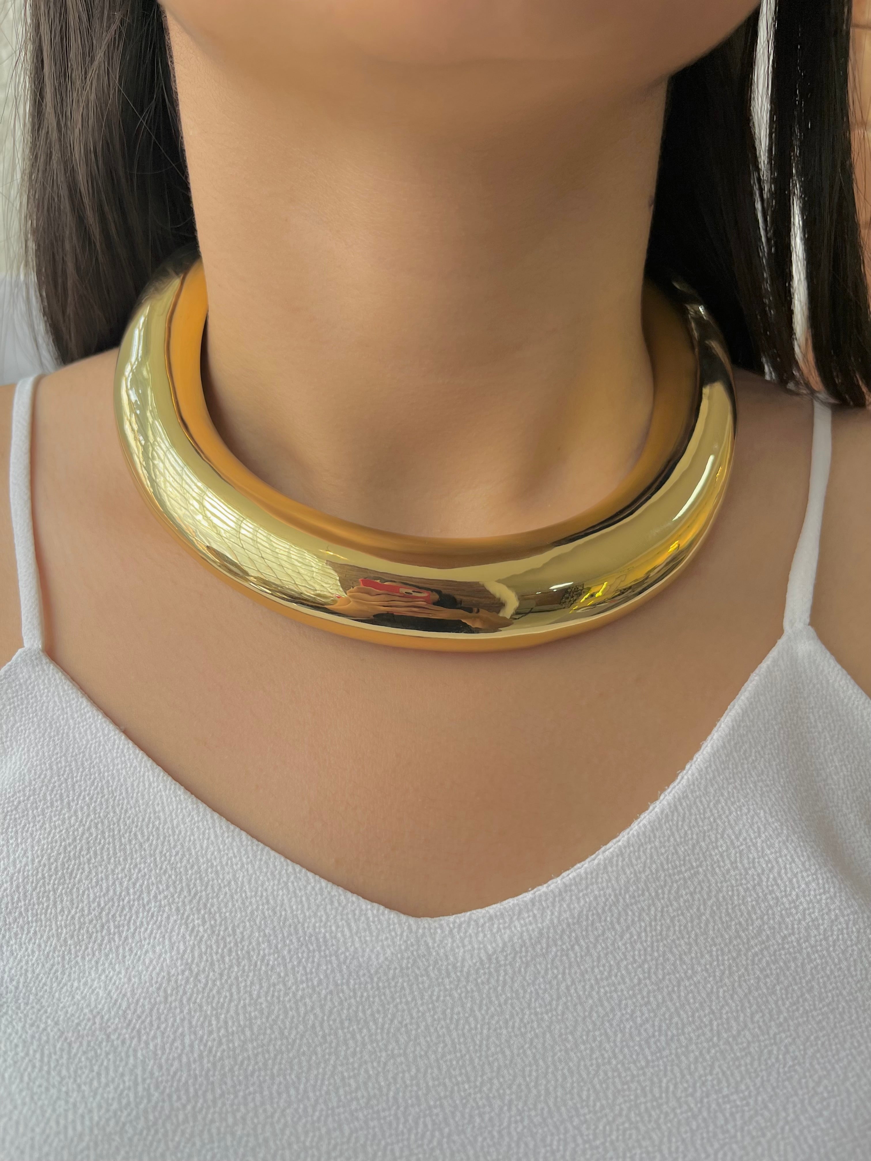 CHOKER CICLO DOURADO IND ANNA PRATA