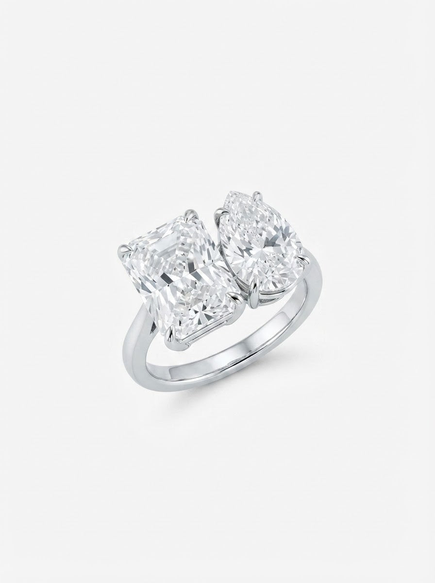ANEL MOISSANITE  INVICTUS 12/10MM PRATA 925 D ARO: M