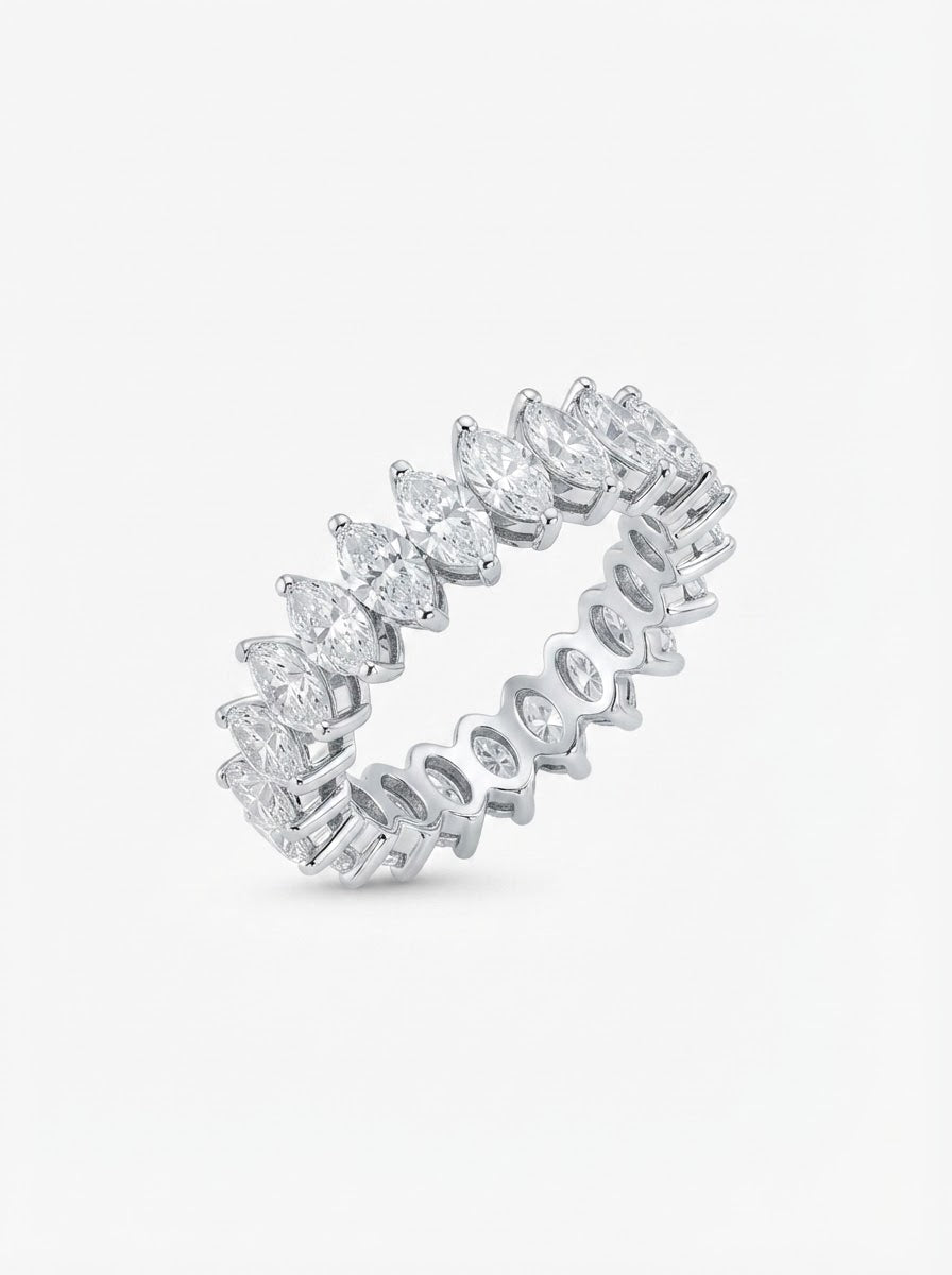 ANEL MOISSANITE NAVETES PRATA 925 ALR ARO:M