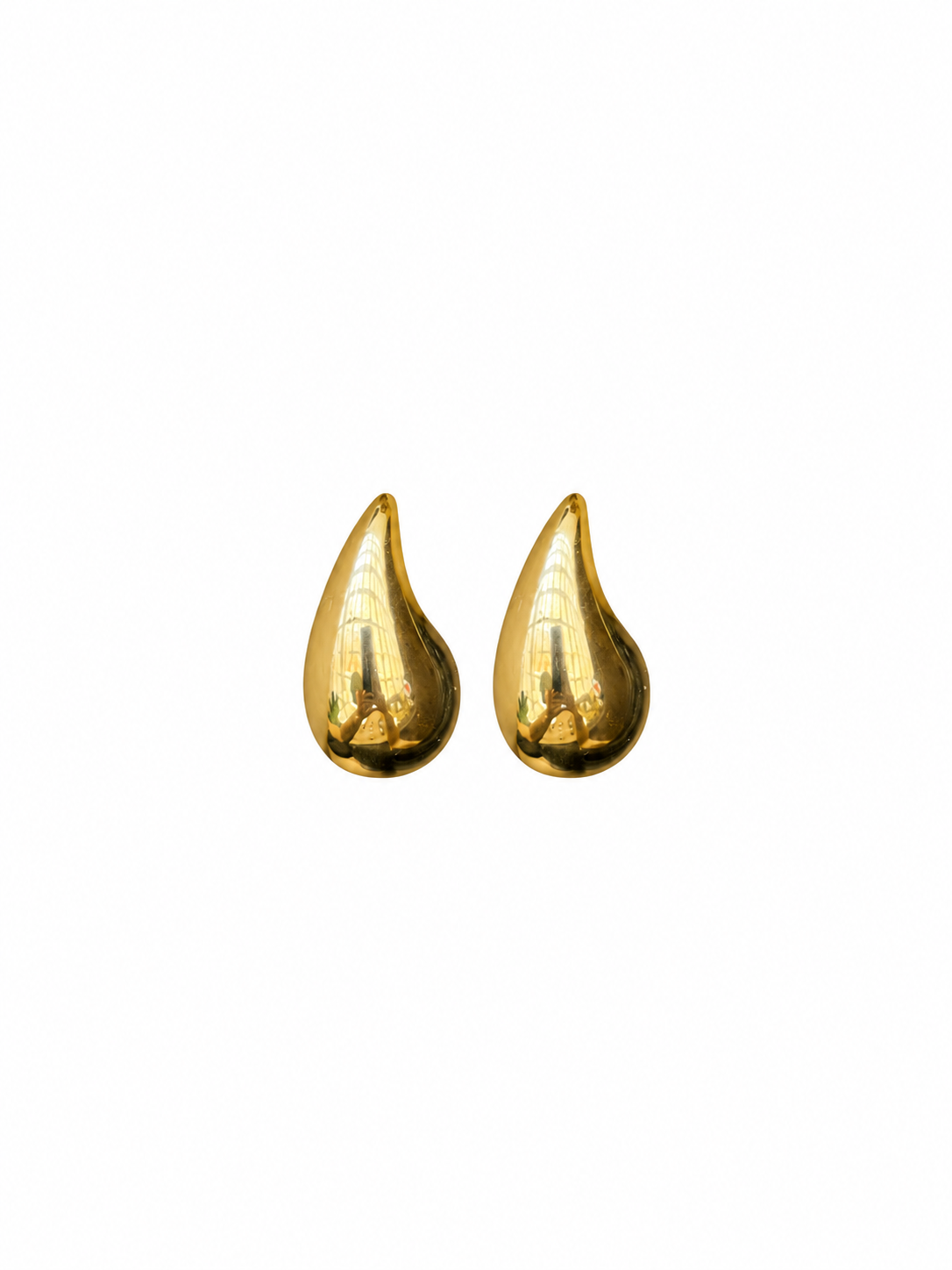BRINCO GOTA ABS BANHO OURO 18K 5,5 GR