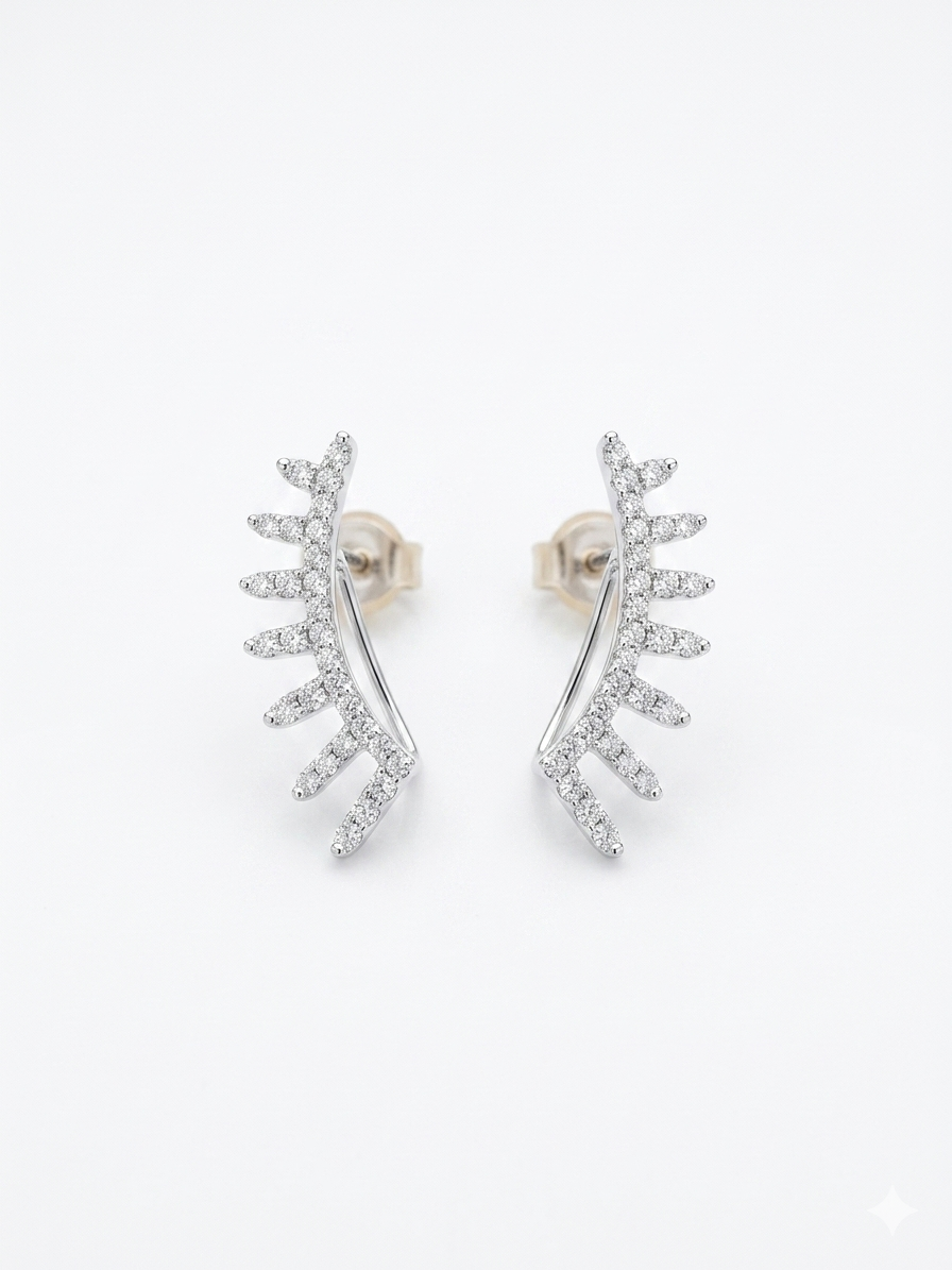 BRINCO EARCUFF ASAS PRATA 925 4136 S