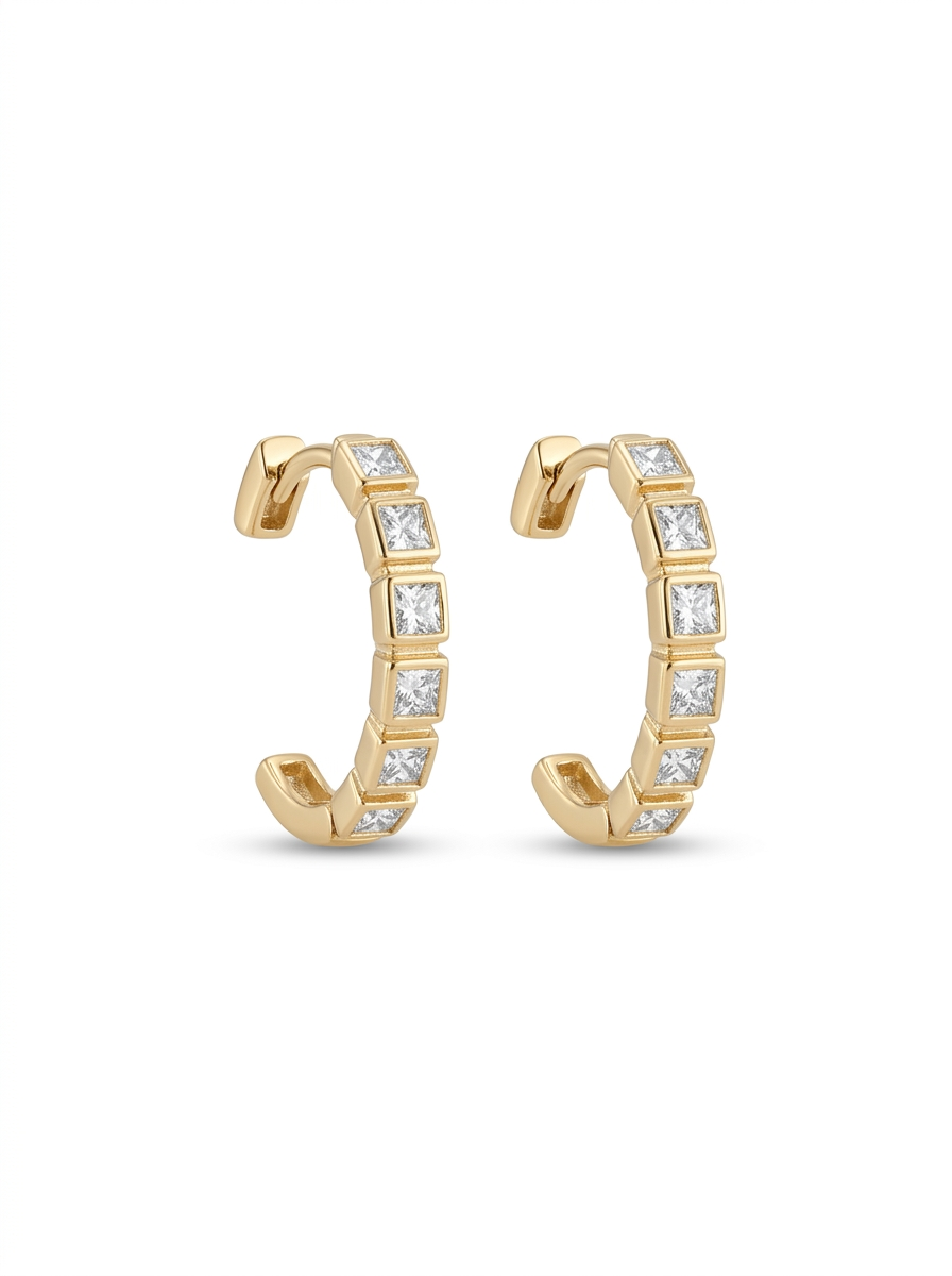 BRINCO PATRICIA BANHO OURO 18k    M TORRES AUTORAL