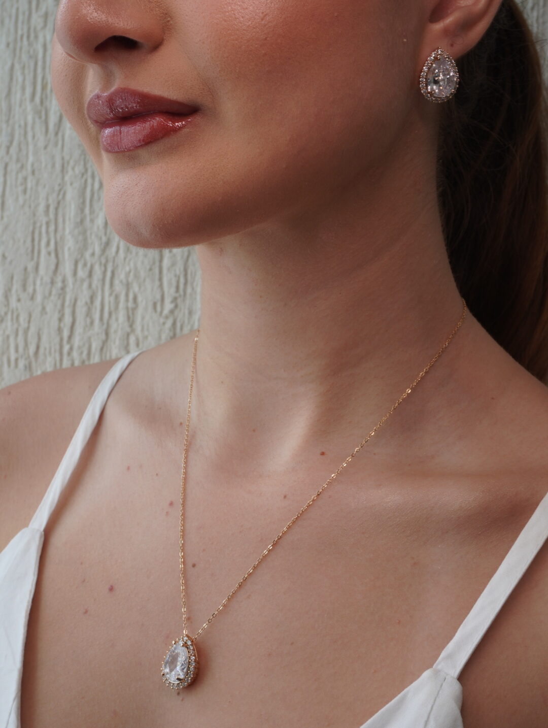 CONJUNTO GOTA CRISTAL