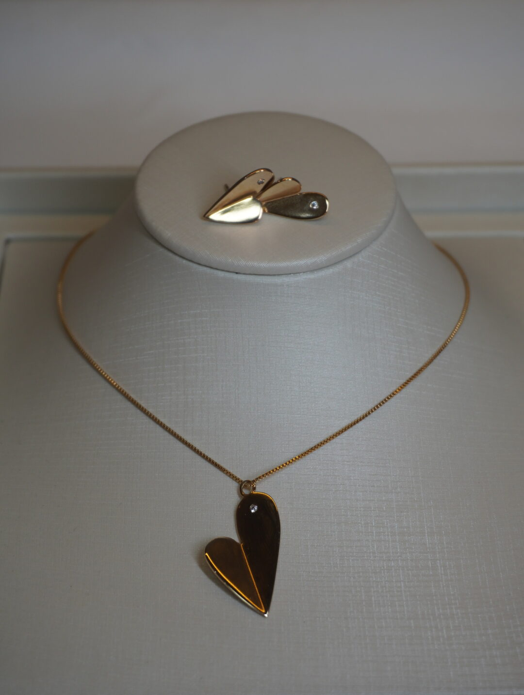 CONJUNTO CORAÇÃO COM PNTO DE LUZ