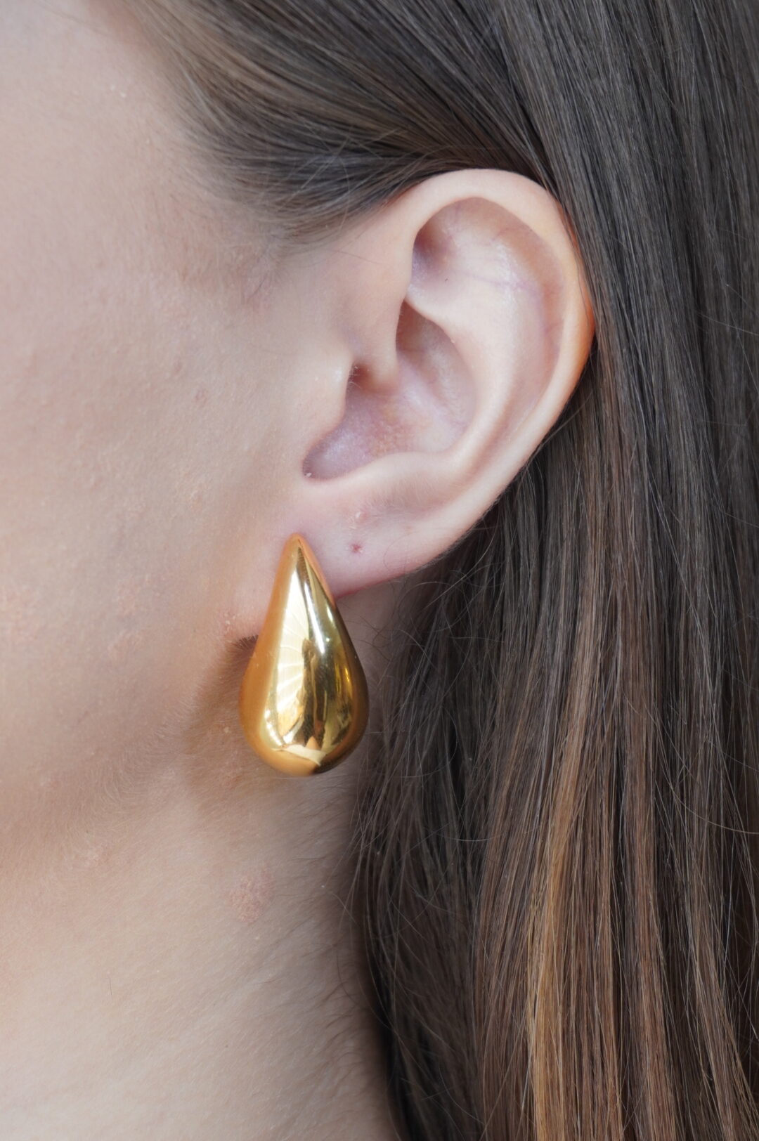 BRINCO GOTA BOLD M BANHO OURO 18K