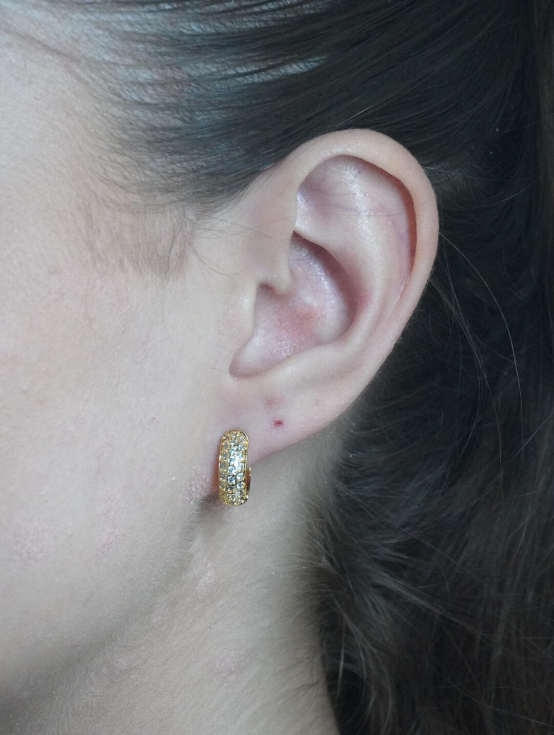 ARGOLA CRAV P CRAVEJADA BANHO OURO 18K 814979