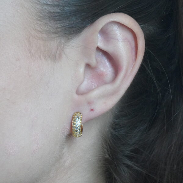 ARGOLA CRAV P CRAVEJADA BANHO OURO 18K 814979