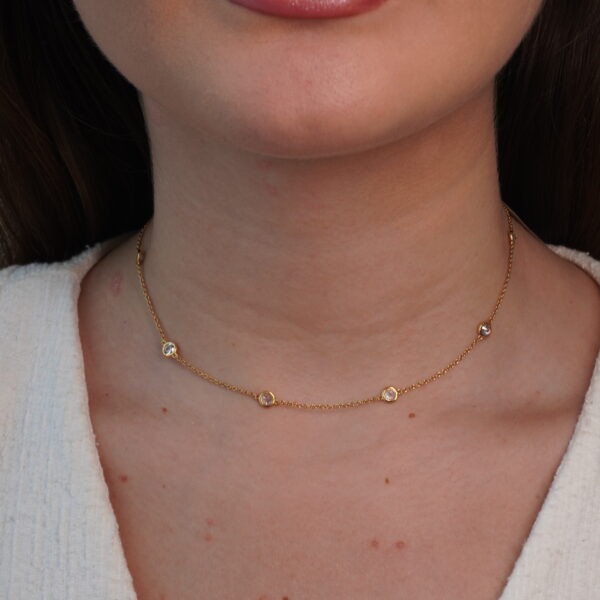 CHOKER TYF PONTOS DE LUZ  45CM 803690