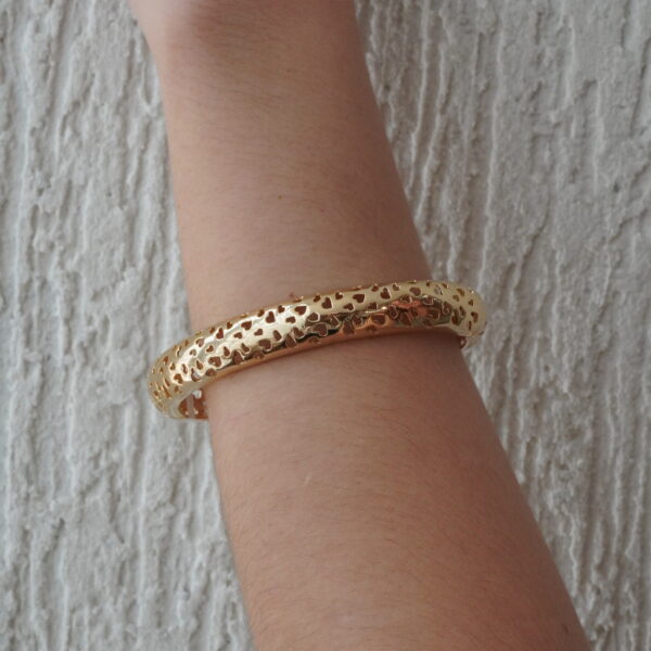 BRACELETE CONEXÃO BANHO OURO 18K