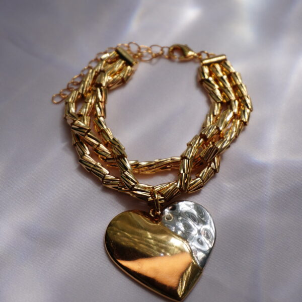 PULSEIRA RAQUEL AMASHTA NO BANHO OURO 18K