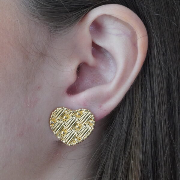 BRINCO RITA BANHO OURO 18K