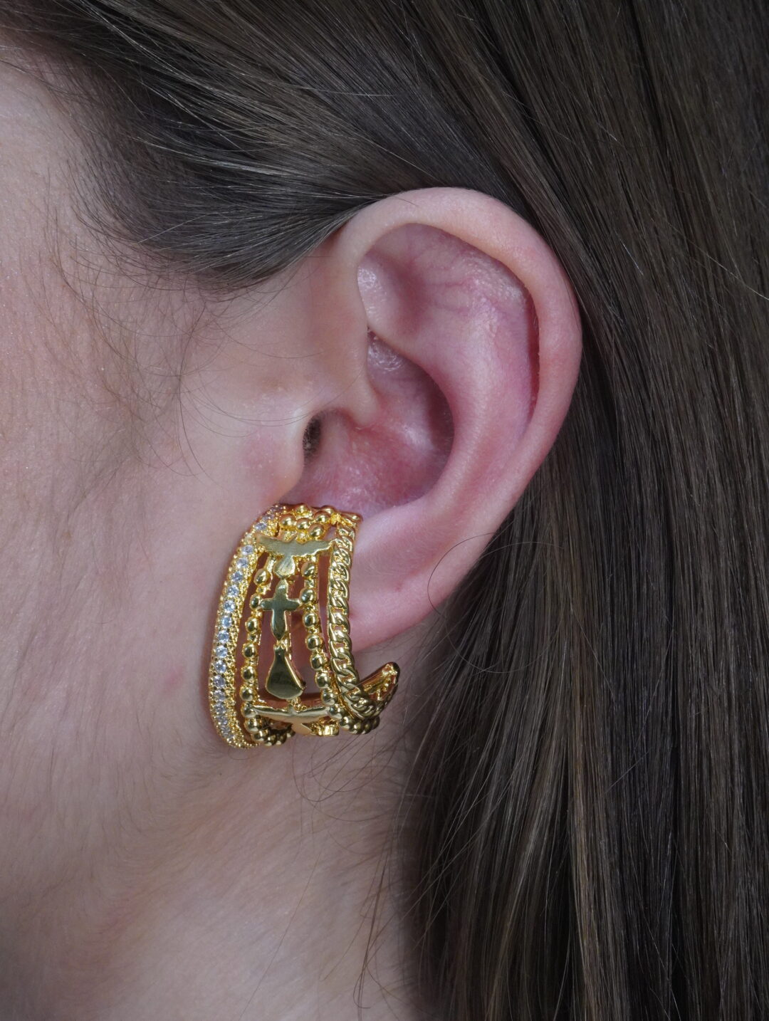 BRINCO  ROBERTA CIOTTI BANHO OURO 18K