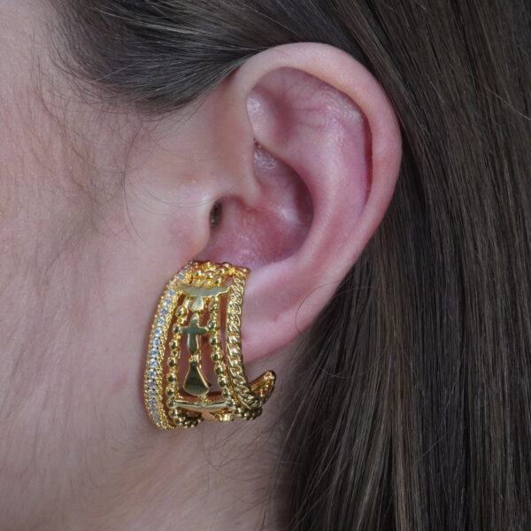 BRINCO  ROBERTA CIOTTI BANHO OURO 18K