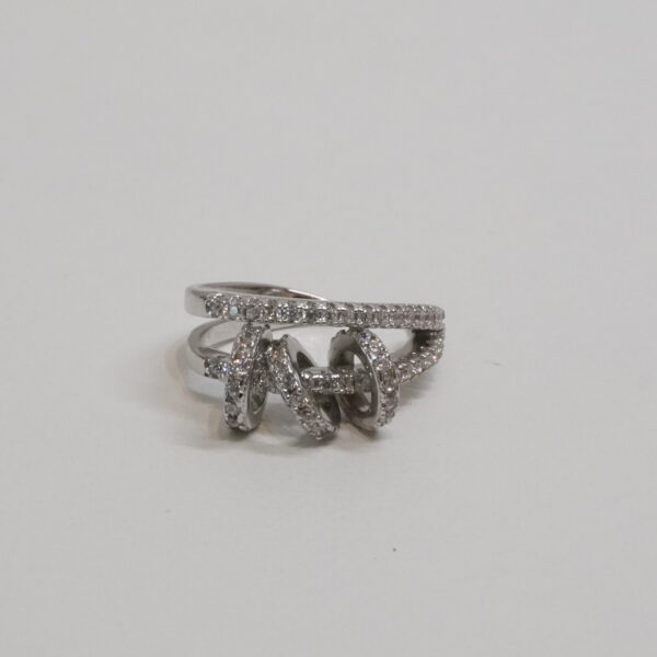 PIERCING FAKE CRAVEJADO  COM ELOS PRATA 925