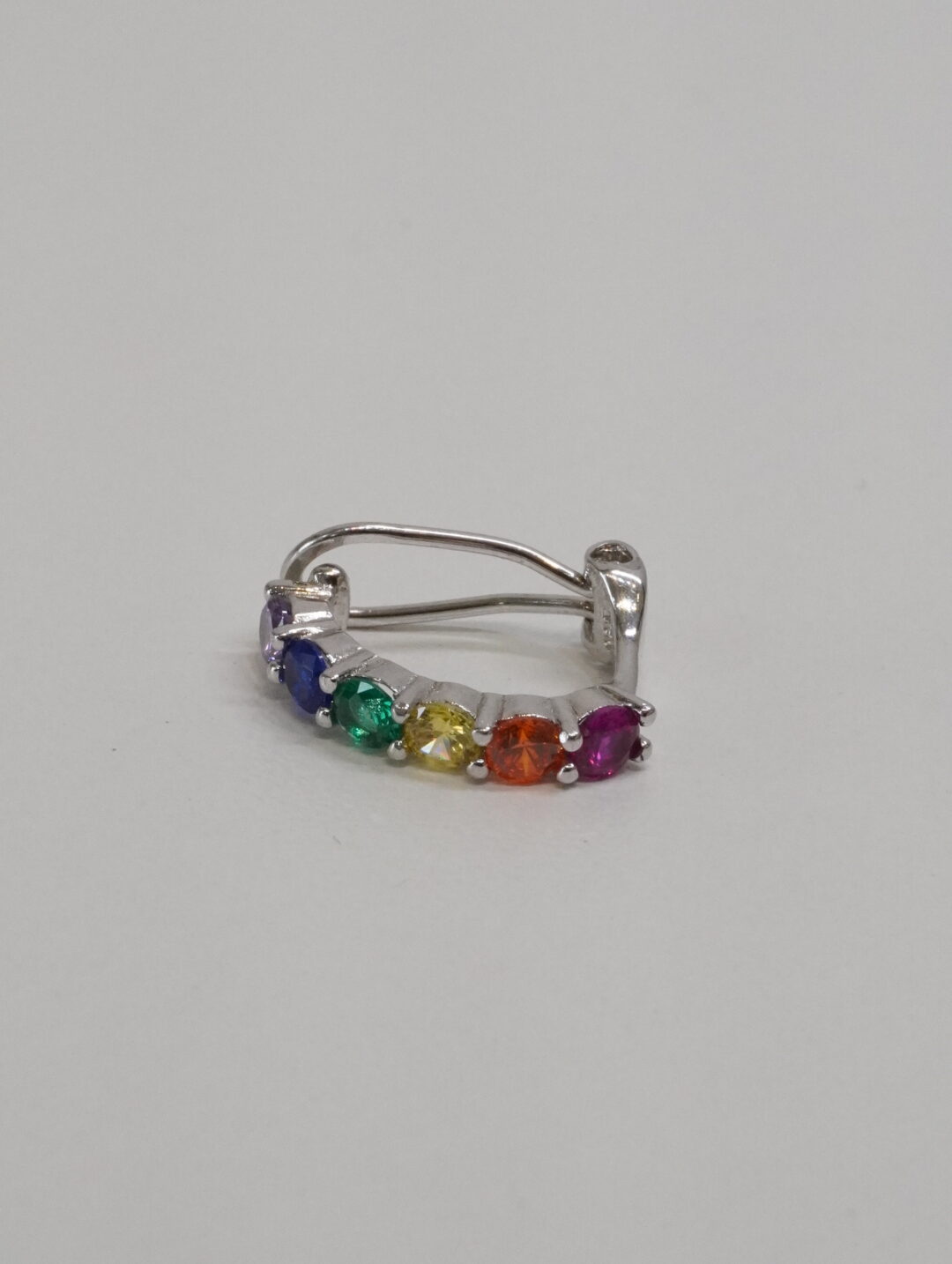 PIERCING COLORIDO PRATA 925 814144