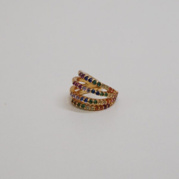 PIERCING FAKE CRAVEJADO RAINBOW 816403
