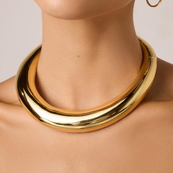 CHOKER CICLO DOURADO IND ANNA PRATA