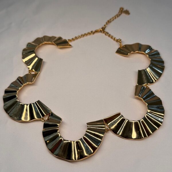 CHOKER DENISE BANHO OURO 18K
