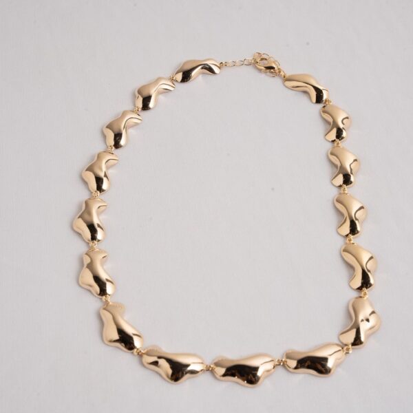 CHOKER THERESA BANHO OURO 18K