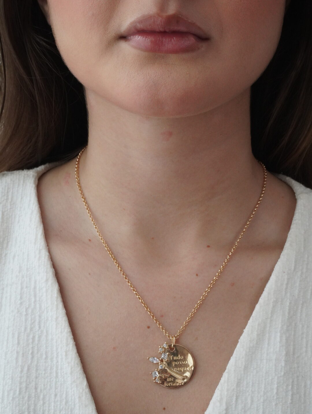COLAR DULCINEIA BANHO OURO 18K