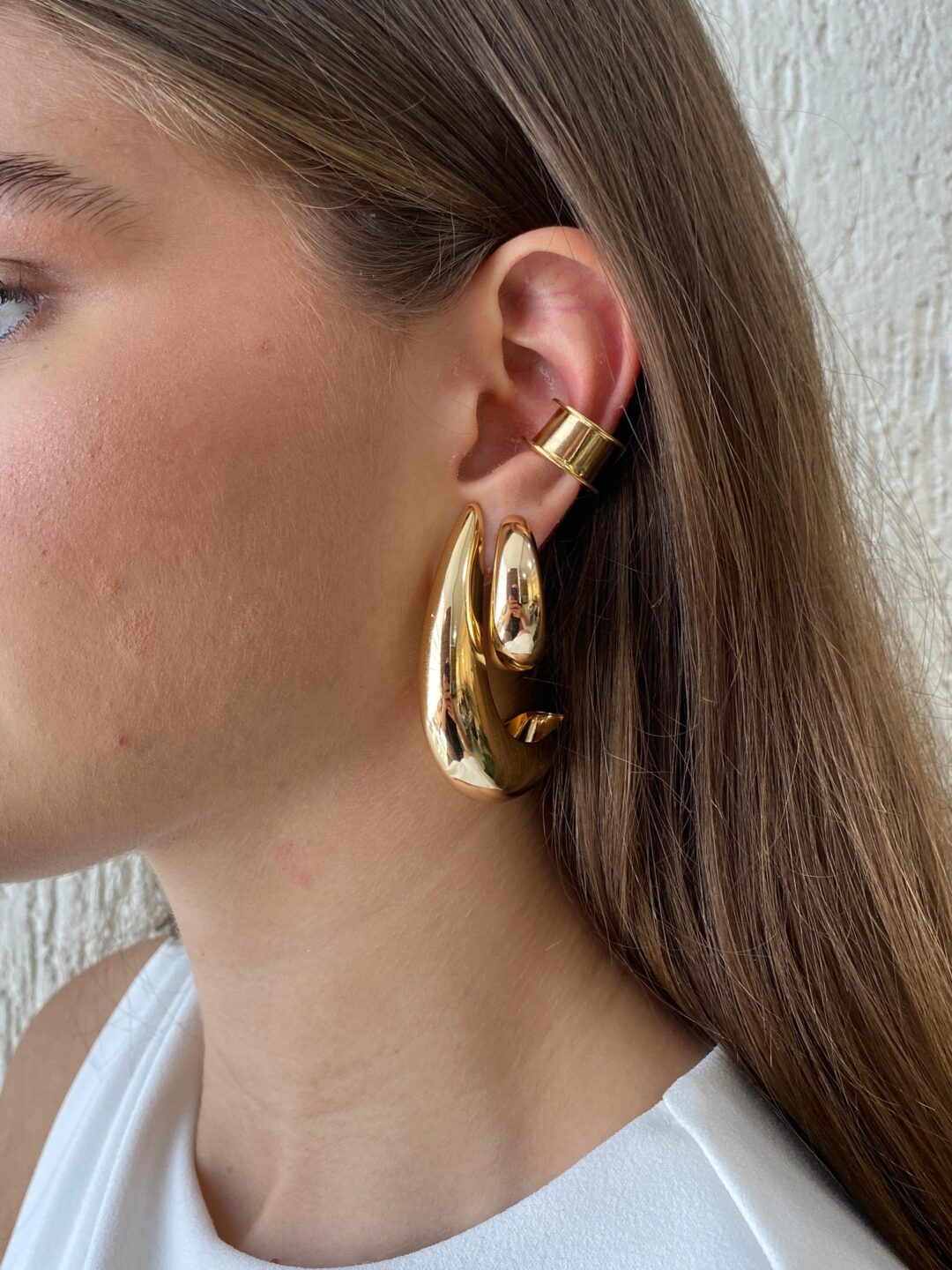 PIERCING FAKE SIMONE BUCAR BANHO OURO 18K - Imagem 2